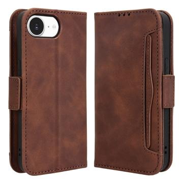Custodia a portafoglio per iPhone 16e - Marrone