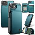 Custodia per iPhone 16e Caseme C22 Portafoglio RFID - Verde
