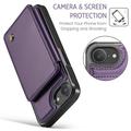 Custodia per iPhone 16e/17e Caseme C22 Portafoglio RFID - Viola