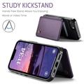 Custodia per iPhone 16e/17e Caseme C22 Portafoglio RFID - Viola