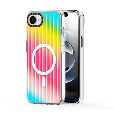 Custodia iPhone 16e Dux Ducis Zest Gradient - Compatibile con MagSafe - Arcobaleno