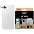 Protezione della lente della fotocamera PanzerGlass Hoops per iPhone 16e - Trasparente