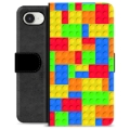 iPhone 16e Custodia Portafoglio - Blocchi