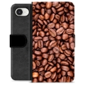 iPhone 16e Custodia Portafoglio - Chicchi di Caffè
