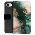 iPhone 16e Custodia Portafoglio - Marmo Giada