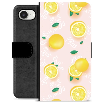 iPhone 16e Custodia Portafoglio - Motivo Limone