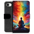 iPhone 16e Custodia Portafoglio - Meditazione