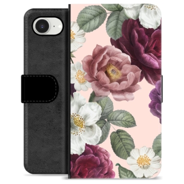 iPhone 16e Custodia Portafoglio - Fiori Romantici
