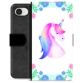 iPhone 16e Custodia Portafoglio - Unicorno