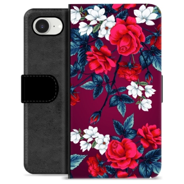 iPhone 16e Custodia Portafoglio - Fiori Vintage