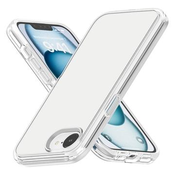 Custodia Ibrida Antigraffio per iPhone 16e - Trasparente