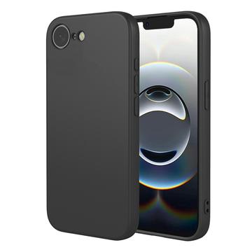 Custodia in silicone antiurto per iPhone 16e - Nera