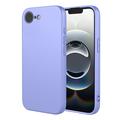 Custodia in silicone antiurto per iPhone 16e - Viola