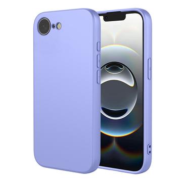 Custodia in silicone antiurto per iPhone 16e - Viola