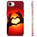 iPhone 16e Custodia TPU - Siluetta del Cuore