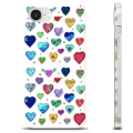iPhone 16e Custodia TPU - Cuori