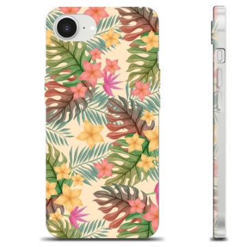 iPhone 16e Custodia TPU - Fiori Rosa