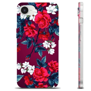 iPhone 16e Custodia TPU - Fiori Vintage