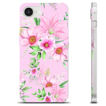 iPhone 16e Custodia TPU - Fiori ad Acquerello