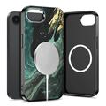 Custodia MagSafe Tech-Protect Lamano per iPhone 16e/17e - Verde Aura