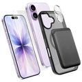 Set di protezione MagSafe 4 in 1 per iPhone 17 con porta carte