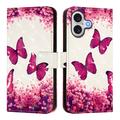 Custodia a Portafoglio Wonder Series per iPhone 17 - Farfalle