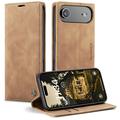Custodia a Portafoglio Caseme 013 Serie per iPhone 17 Air - Marrone