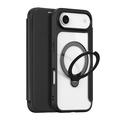 Custodia magnetica flip Dux Ducis Skin X Pro per iPhone Air - Nera