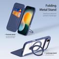 Custodia magnetica flip Dux Ducis Skin X Pro per iPhone Air - Blu