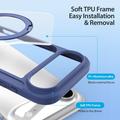 Custodia magnetica flip Dux Ducis Skin X Pro per iPhone Air - Blu