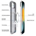 Custodia ibrida per iPhone Air Dux Ducis Yind - Compatibile con MagSafe - Grigia