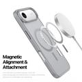 Custodia ibrida per iPhone Air Dux Ducis Yind - Compatibile con MagSafe - Grigia