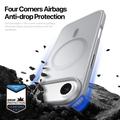 Custodia ibrida per iPhone Air Dux Ducis Yind - Compatibile con MagSafe - Grigia
