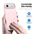 Custodia ibrida per iPhone Air Dux Ducis Yind - Compatibile con MagSafe - Rosa Chiaro