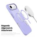Custodia ibrida per iPhone Air Dux Ducis Yind - Compatibile con MagSafe - Viola Chiaro