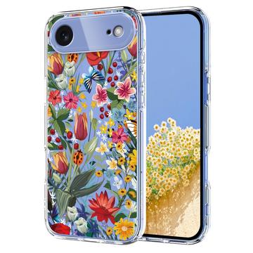 Custodia in TPU con motivo floreale per iPhone 17 Air - Gigli