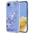Custodia in TPU con motivo floreale per iPhone Air - Viola