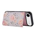 Custodia iPhone Air con stampa floreale e portacarte RFID - Roses
