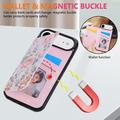 Custodia iPhone Air con stampa floreale e portacarte RFID - Roses