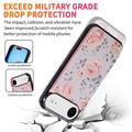 Custodia iPhone Air con stampa floreale e portacarte RFID - Roses