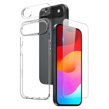 Set di protezione 3 in 1 per iPhone 17 Air Northjo - Trasparente