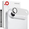 iPhone Air Northjo Protezione completa in metallo opaco e vetro temperato Protezione della lente della fotocamera - argento