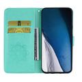 iPhone Air Custodia portafoglio con strass gufo - Ciano