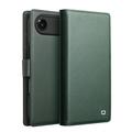 Custodia in pelle con portafoglio staccabile 2-in-1 iPhone Air Qialino - Compatibile con MagSafe - Verde