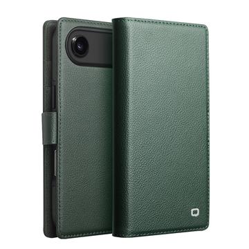 Custodia in pelle con portafoglio staccabile 2-in-1 iPhone Air Qialino - Compatibile con MagSafe - Verde