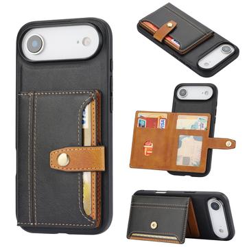 Custodia in Stile Retrò con Portafoglio per iPhone 17 Air