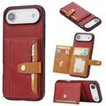 Custodia in Stile Retrò con Portafoglio per iPhone Air