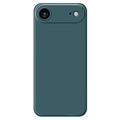 Custodia in silicone antiurto per iPhone 17 Air - Verde nerastro