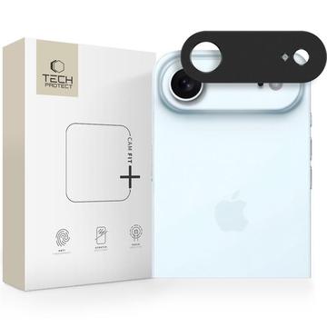 Protezione fotocamera in alluminio iPhone 17 Air Tech-Protect Camalloy Fit+ - Nero