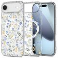 Custodia in TPU Tech-Protect FlexAir MagSafe per iPhone Air - Fiori di primavera